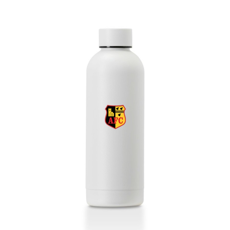 Staff - Stainless Steel Bottle - White - 500ML